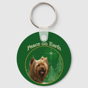 Yorkshire Terrier Peace Nyckelring