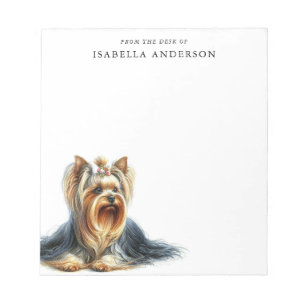 Yorkshire Terrier Personlig Anteckningsblock