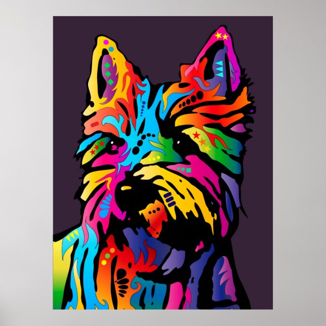 Yorkshire Terrier Poster (Framsidan)