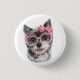 Yorkshire Terrier-present till hundälskare Knapp