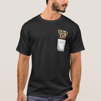 Yorkshire Terrier Puppy Hund in Your Pocket T Shirt