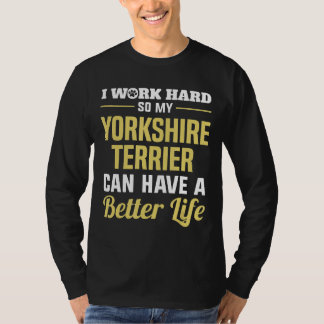 Yorkshire Terrier Rolig Hund T-Shirt Gåvor