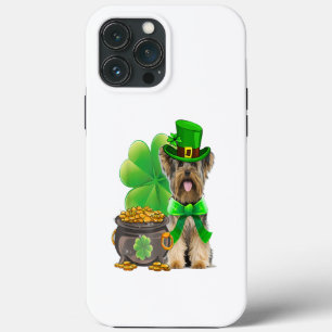 Yorkshire Terrier Shamrock St patricks day Hund