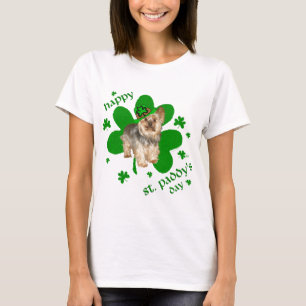 Yorkshire Terrier St Patricks Day T Shirt