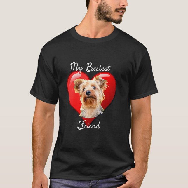 Yorkshire Terrier T Shirt (Framsida)