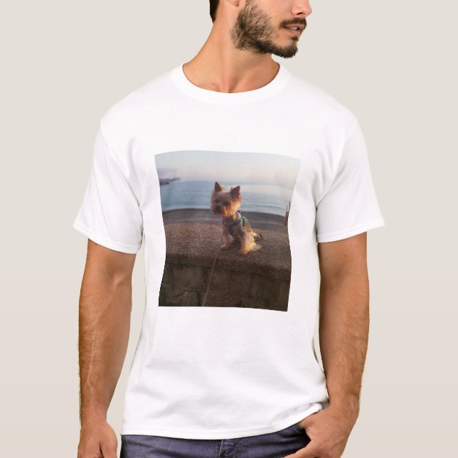 Yorkshire Terrier T Shirt (Framsida)