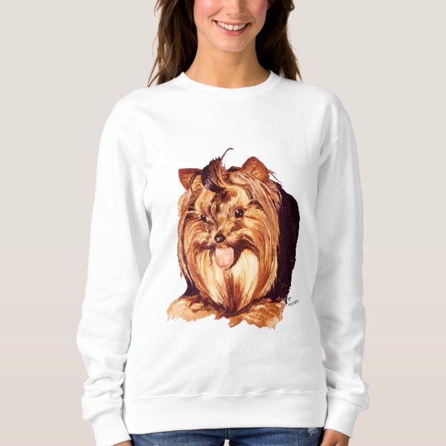 Yorkshire Terrier  T Shirt (Framsida)