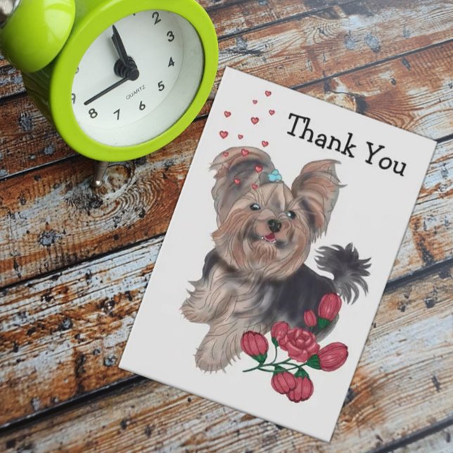 Yorkshire Terrier Tack Kort (Skapare uppladdad)