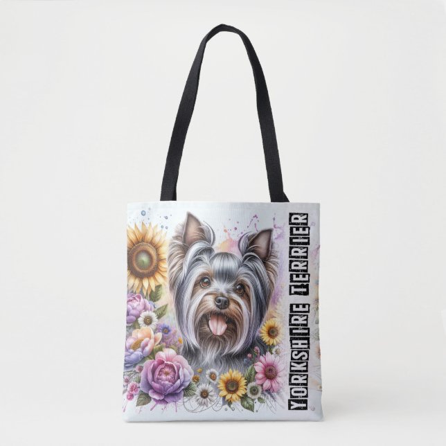 Yorkshire Terrier Tygkasse (Framsida)