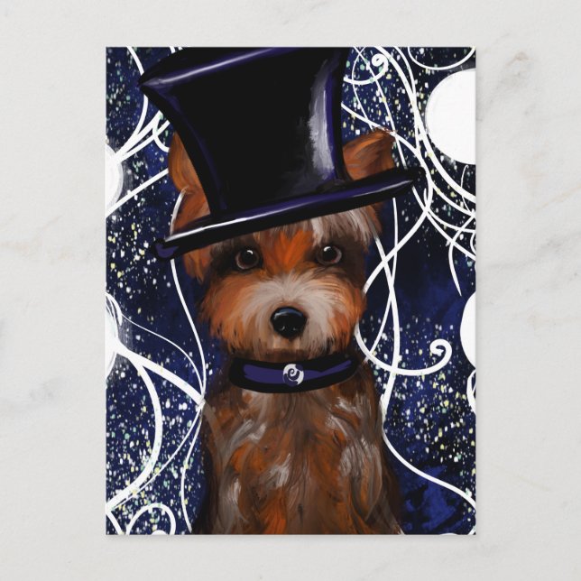 YORKSHIRE TERRIER VYKORT (Framsida)