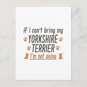 Yorkshire Terrier Vykort