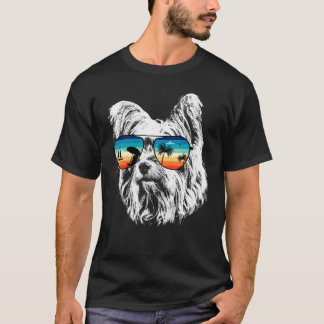 Yorkshire Terrier with Glasses Sunglasses Retro St T Shirt
