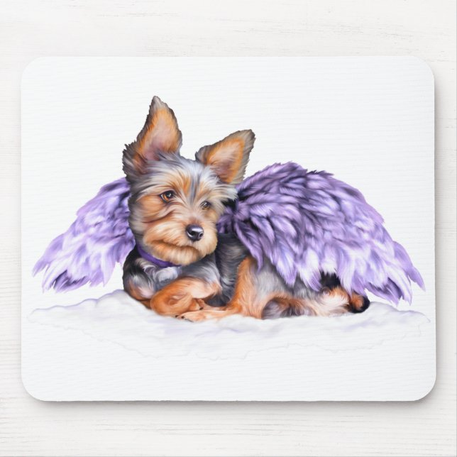 Yorkshire Terrier Yorkie Angel Musmatta (Framsidan)