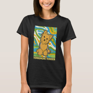 Yorkshire Terrier Yorkie Hunduppfödare Hundägare S T Shirt