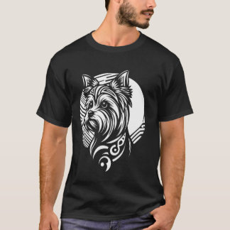 Yorkshire Terrier Yorkie - Pet Hund aveln Måne Pha T Shirt