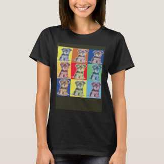 Yorkshire Terrier Yorkie Pop Hund T Shirt