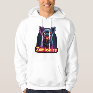 Yorkshire Terrier Yorkie Zombie Hund Halloween Öve Hoodie