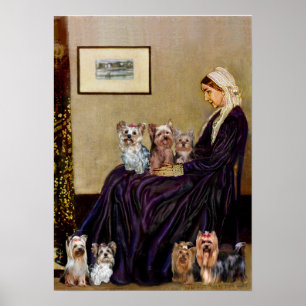 Yorkshire Terriers (7) - Whistlers Mor Poster