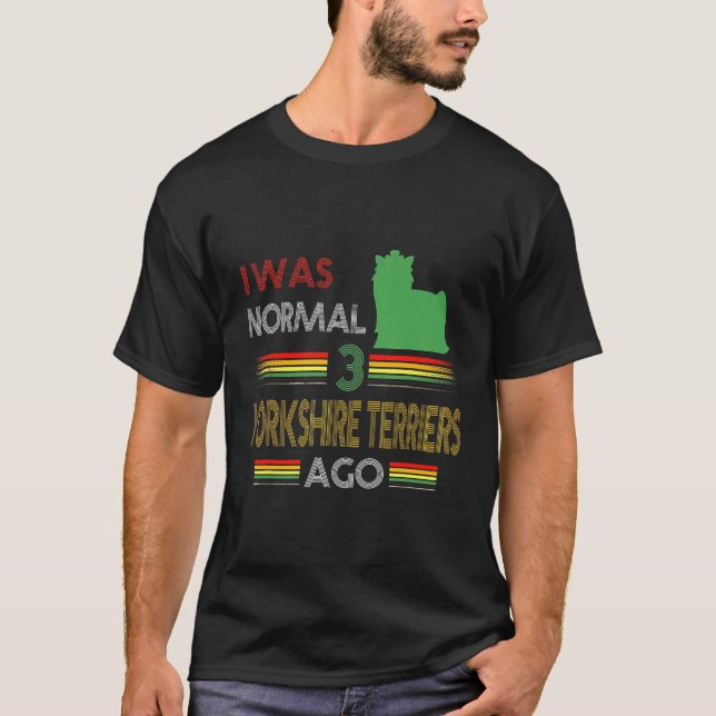 Yorkshire Terriers Ago T Shirt (Framsida)