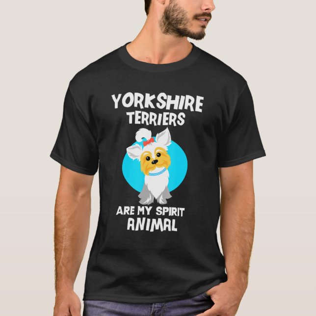 Yorkshire Terriers är min själ, Yorkie T Shirt (Framsida)