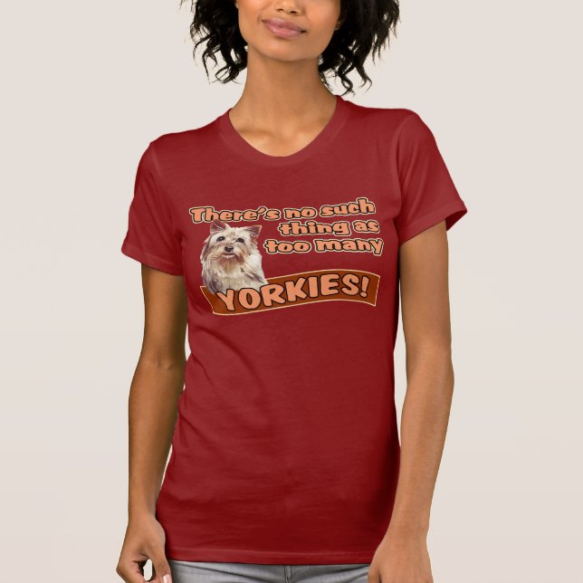 YORKSHIRE TERRIERS TEE (Framsida)
