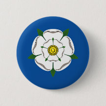 Yorkshire vit rosemblem