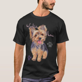 Yorkshire Yorkie Mamma Cute Yorkie Puppy T Shirt