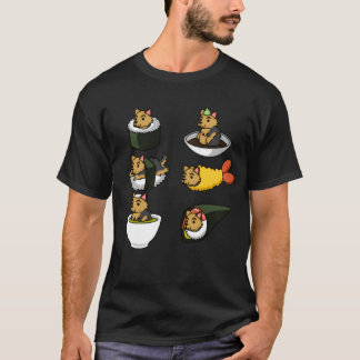Yorkshireerrier Japanese Food boy T Shirt