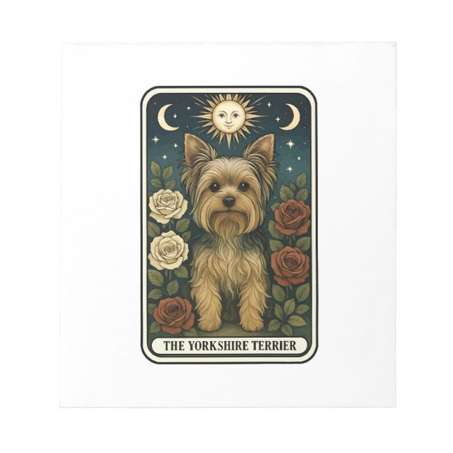 Yorkshireterrier Anteckningsblock (Framsida)