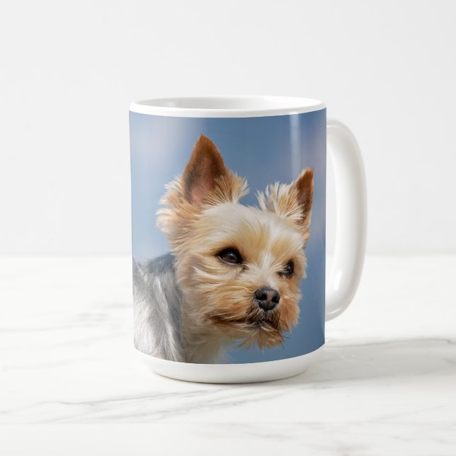 Yorkshireterrier Kaffemugg (Framsida höger)