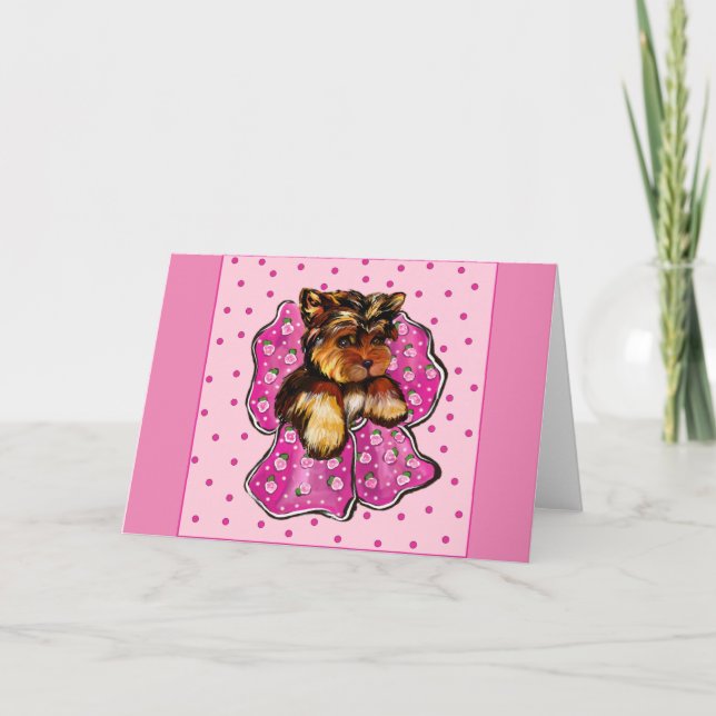 YORKSHIRETERRIER KORT (Framsida)