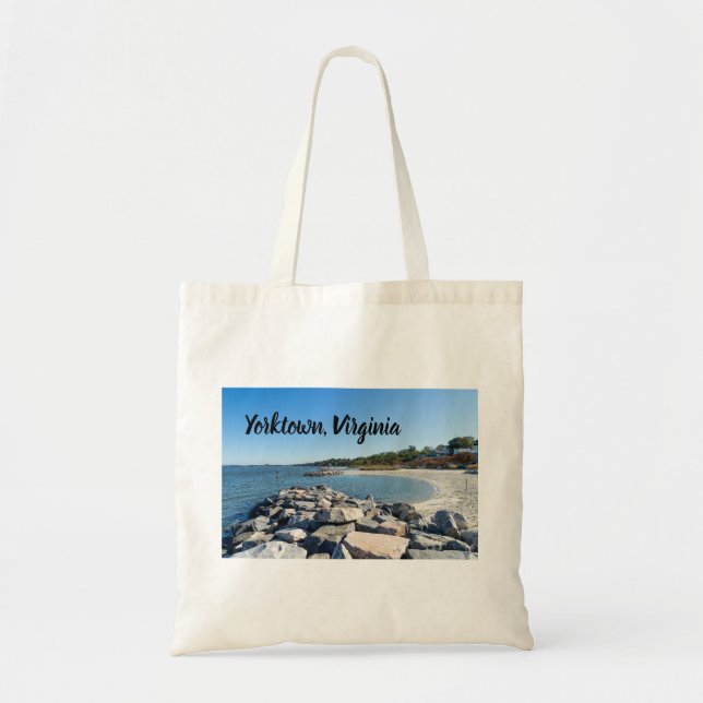 Yorktown Beach i Virginia Tygkasse (Framsidan)