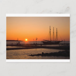 Yorktown Beach Sunrise Vykort