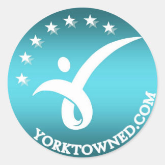 Yorktown Education Stickers Runt Klistermärke