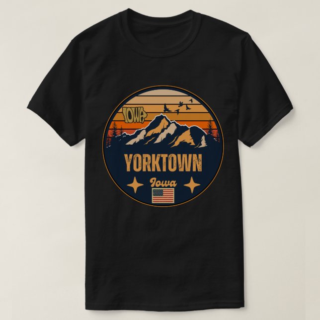 Yorktown, Iowa T Shirt (Design framsida)
