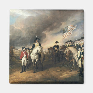 Yorktown kapitulation av John Trumbull Magnet