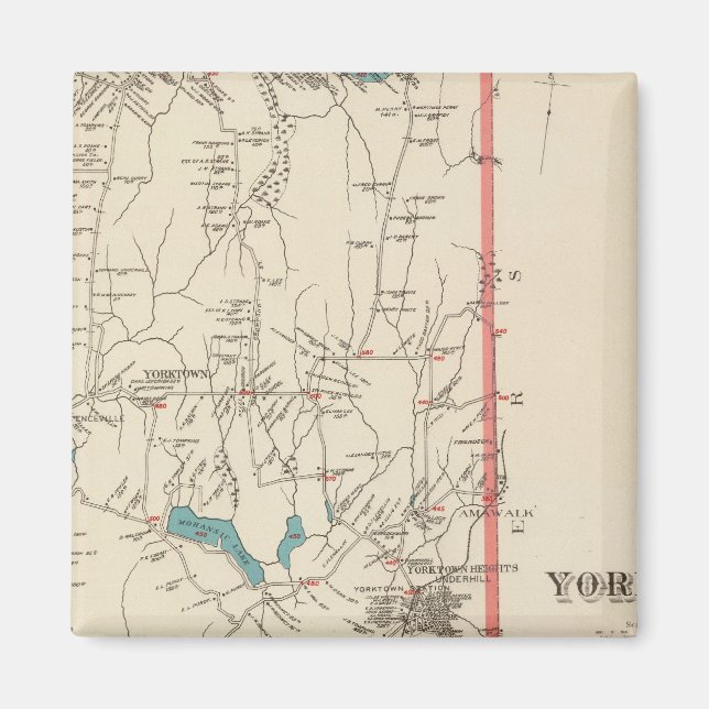 Yorktown NY Magnet (Framsidan)