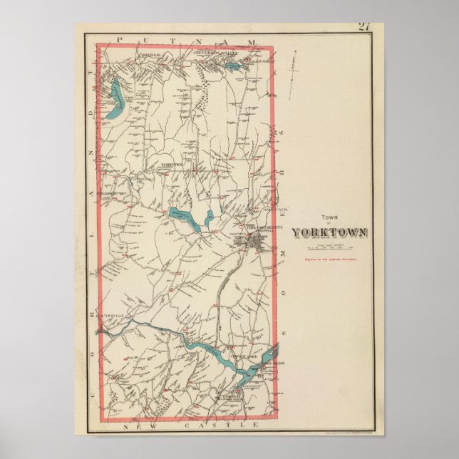 Yorktown NY Poster (Framsidan)
