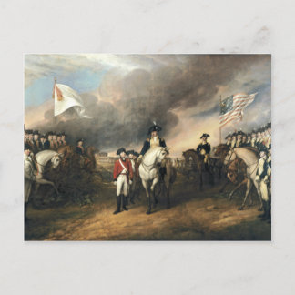 Yorktown Surrender av John Trumbull Vykort