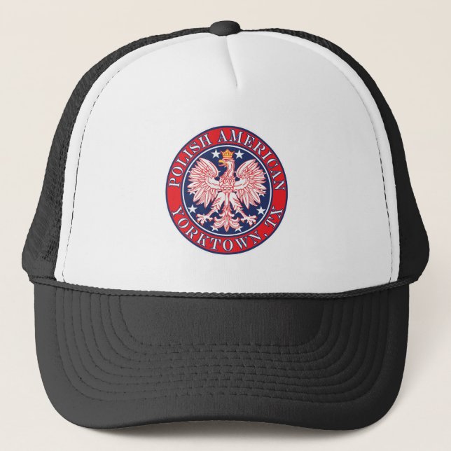 Yorktown Texas polska American Eagle Keps (Framsida)