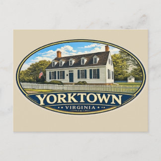 Yorktown, Virginia Vykort