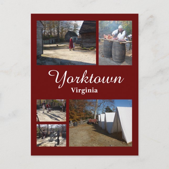 Yorktown Vykort (Framsida)