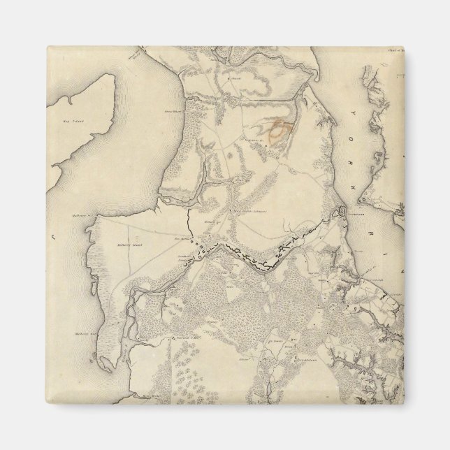 Yorktownto Williamsburg Magnet (Framsidan)