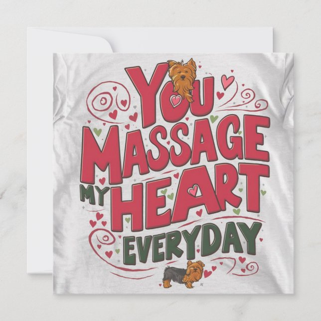 Yorky hjärtmassage  (Framsida)