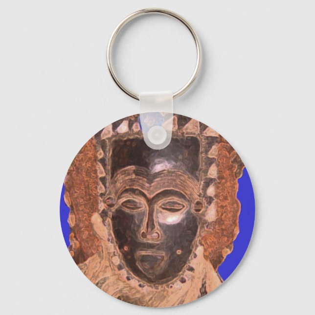 YORUBA MASK NYCKELRING (Framsida)