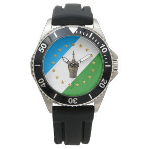 Yoruba Nation Watch Oduwa Republic Flagga Armbandsur