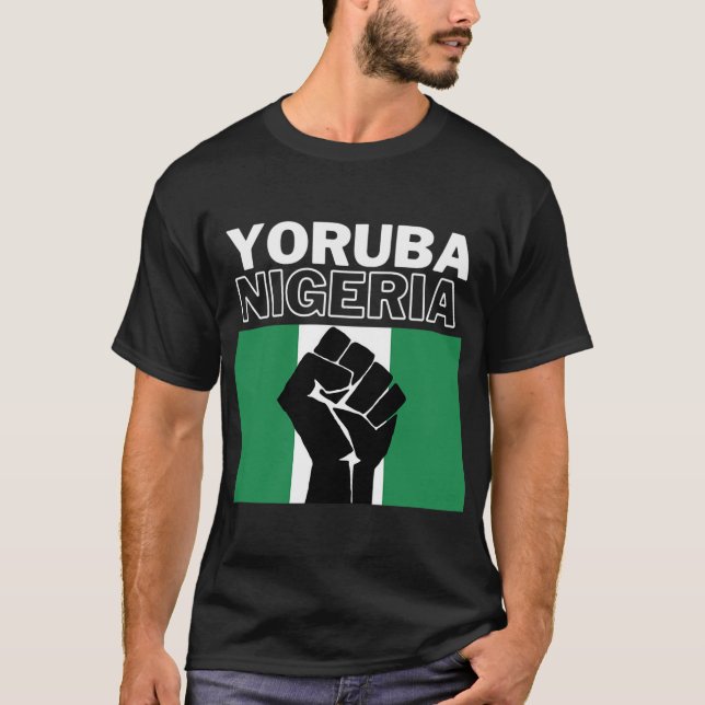 Yoruba Nigeria - Ancestry Initiation DNA Results T T Shirt (Framsida)