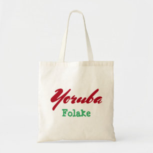 Yoruba-skönhet Tygkasse