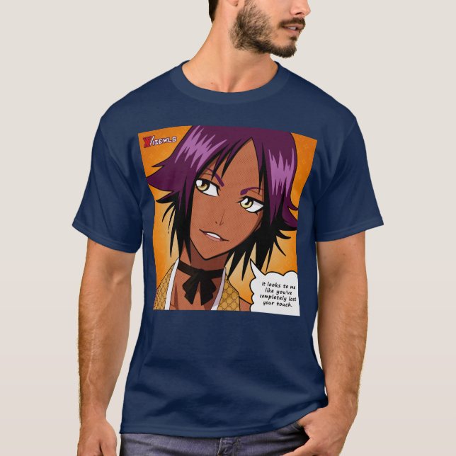 Yoruichi Pop Art funny T Shirt (Framsida)