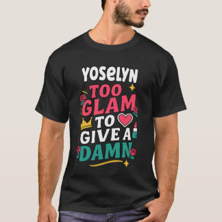 YOSELYN Personlig present för kvinnor Anpassad YOS T Shirt